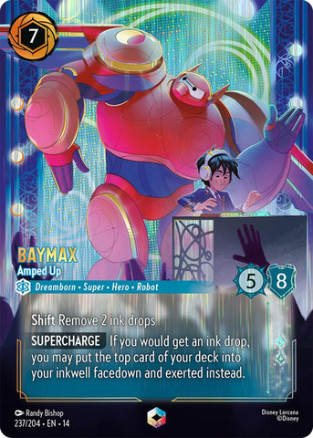 Baymax - Amped Up (Enchanted) (Holofoil) (Hyperia City)(14-237/204)(EN)