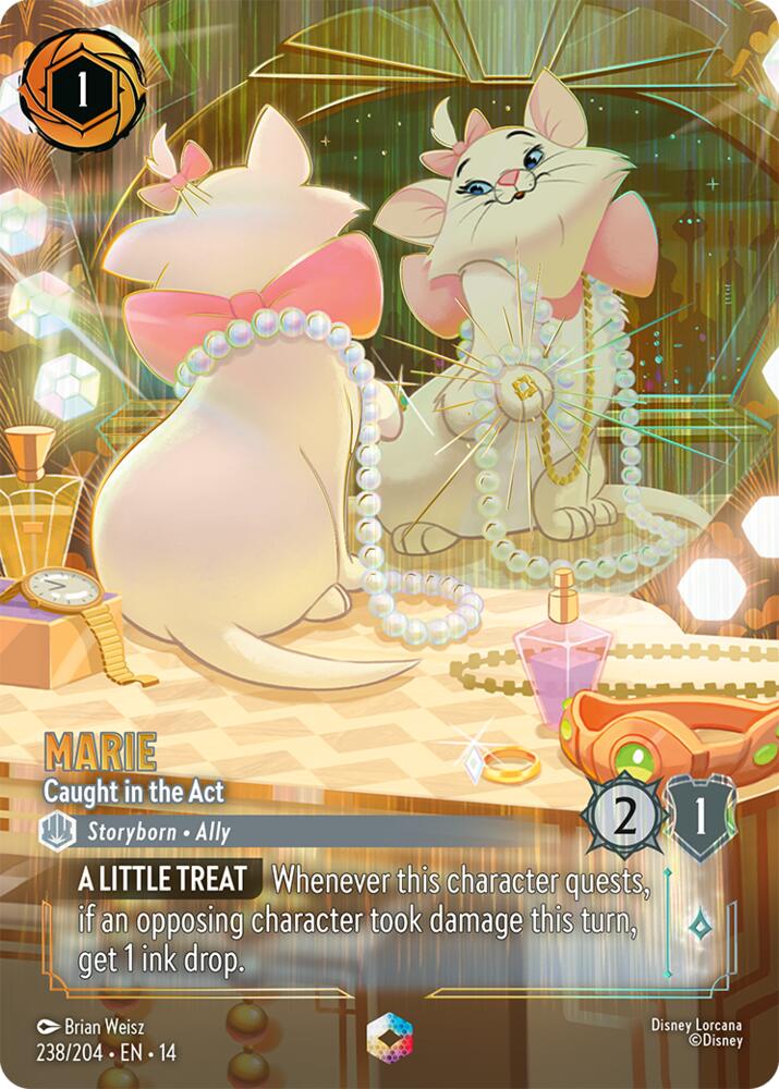 Marie - Caught in the Act (Enchanted) (Holofoil) (Hyperia City)(14-238/204)(EN)