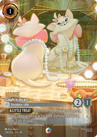Marie - Caught in the Act (Enchanted) (Holofoil) (Hyperia City)(14-238/204)(EN)