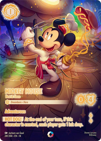 Mickey Mouse - Best in Town (Iconic) (Holofoil) (Hyperia City)(14-241/204)(I)