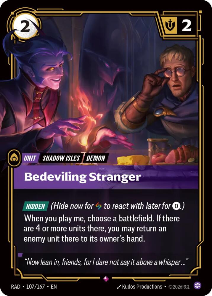 Bedeviling Stranger (Foil) (Radiance)(RAD-107/167)(R)
