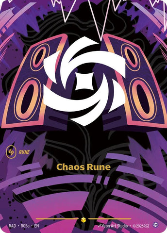 Chaos Rune (R05a) (Foil) (Radiance)(RAD-R05a)(O/AA)