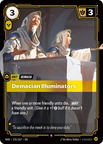 Demacian Illuminators (Foil) (Radiance)(RAD-131/167)(R)