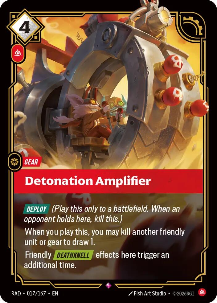 Detonation Amplifier (Foil) (Radiance)(RAD-017/167)(R)