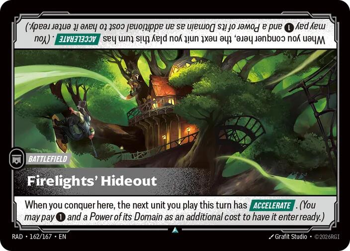 Firelights' Hideout (Radiance)(RAD-162/167)(U)