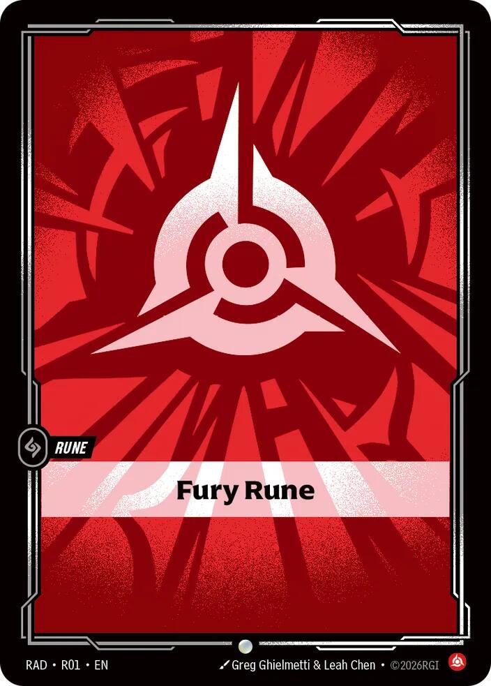 Fury Rune (Radiance)(RAD-R01)(C)