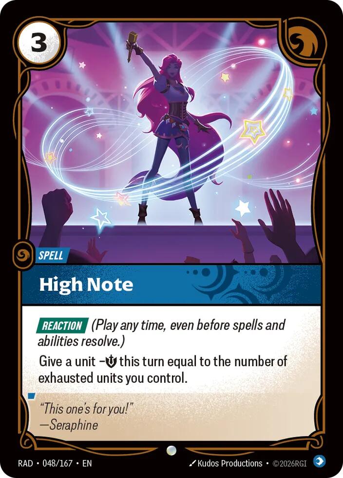 High Note (Radiance)(RAD-048/167)(C)