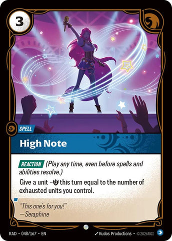 High Note (Radiance)(RAD-048/167)(C)