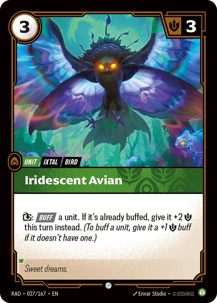 Iridescent Avian (Radiance)(RAD-027/167)(C)