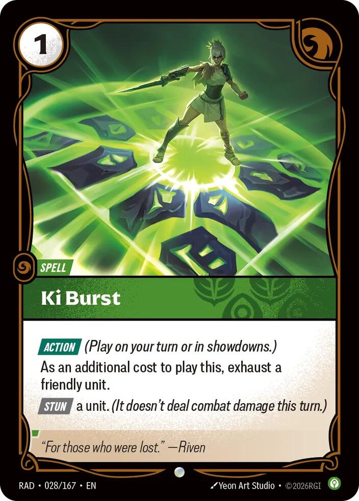 Ki Burst (Radiance)(RAD-028/167)(C)