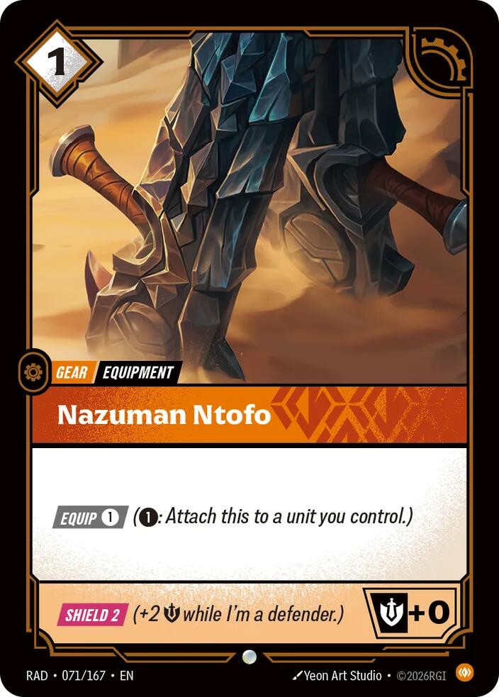 Nazuman Ntofo (Radiance)(RAD-071/167)(C)
