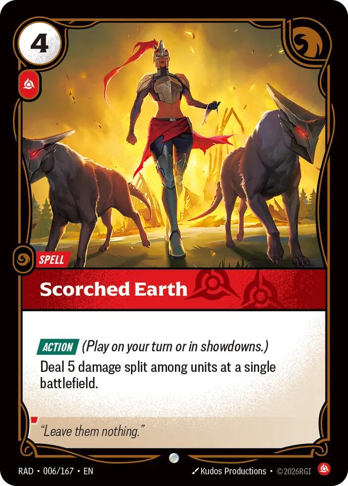 Scorched Earth (Radiance)(RAD-006/167)(C)
