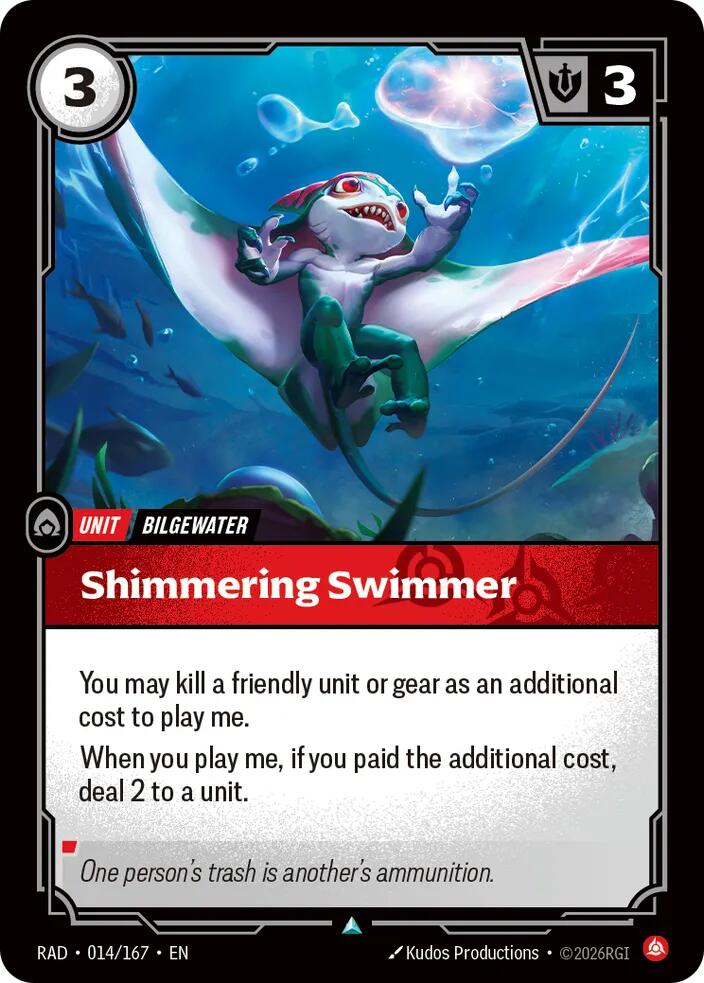 Shimmering Swimmer (Radiance)(RAD-014/167)(U)