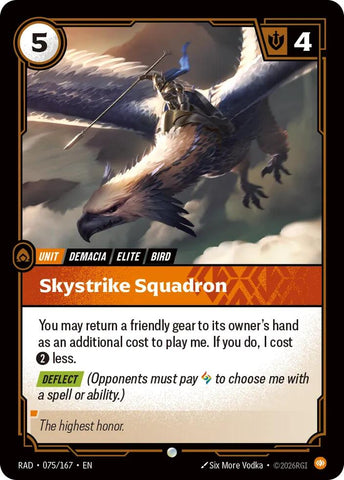 Skystrike Squadron (Radiance)(RAD-075/167)(C)
