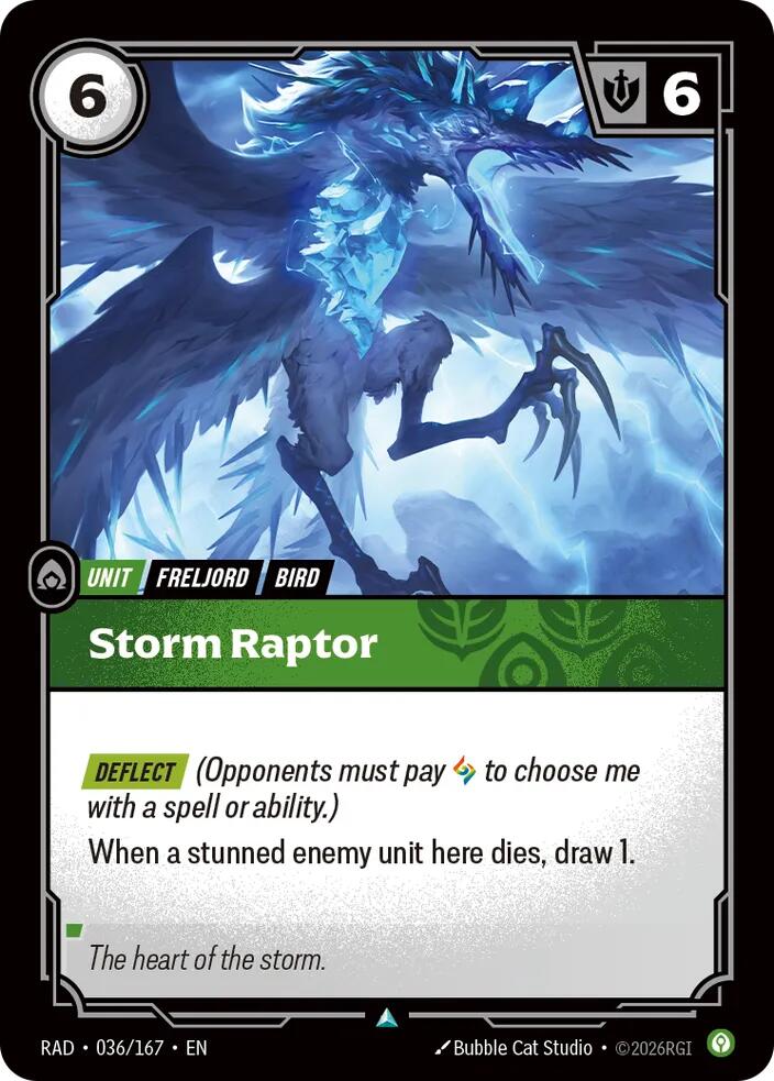 Storm Raptor (Radiance)(RAD-036/167)(U)