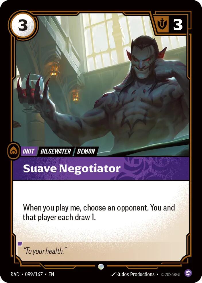 Suave Negotiator (Radiance)(RAD-099/167)(C)