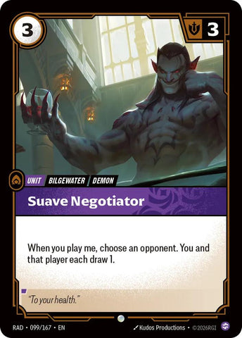 Suave Negotiator (Radiance)(RAD-099/167)(C)