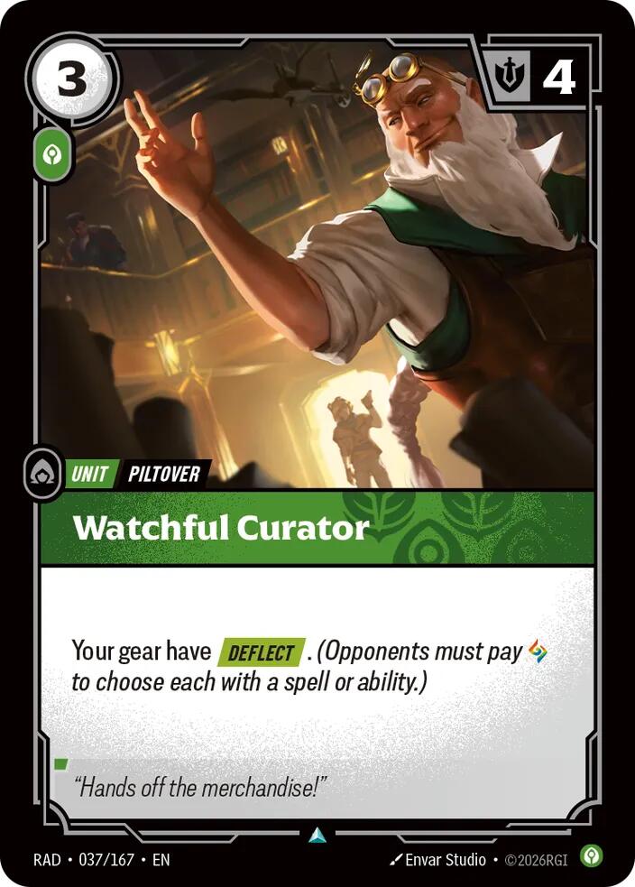 Watchful Curator (Radiance)(RAD-037/167)(U)