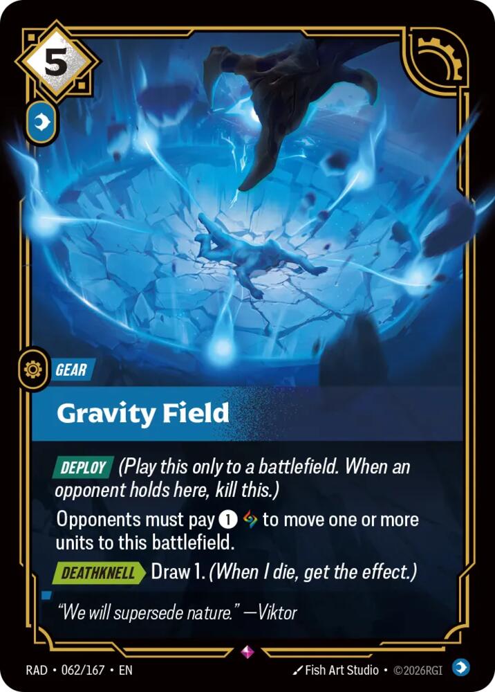Gravity Field (Foil) (Radiance)(RAD-062/167)(R)