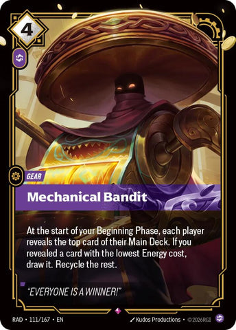 Mechanical Bandit (Foil) (Radiance)(RAD-111/167)(R)