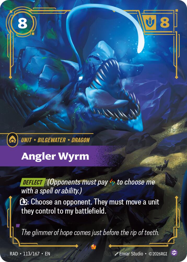 Angler Wyrm (Foil) (Radiance)(RAD-113/167)(E)