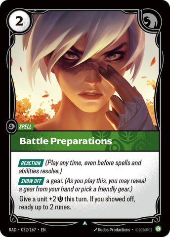 Battle Preparations (Radiance)(RAD-032/167)(U)