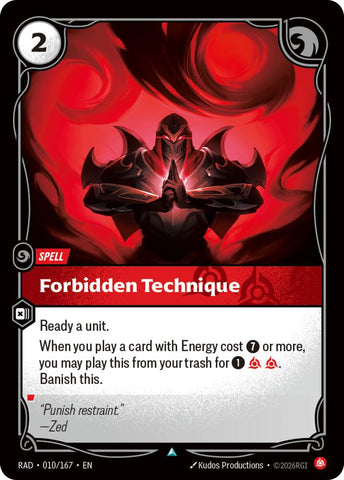 Forbidden Technique (Radiance)(RAD-010/167)(U)
