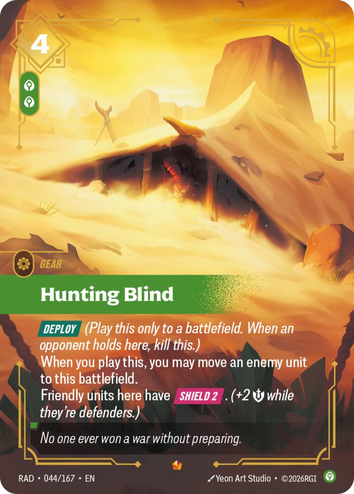 Hunting Blind (Foil) (Radiance)(RAD-044/167)(E)