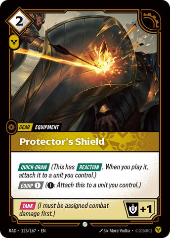 Protector's Shield (Radiance)(RAD-123/167)(C)
