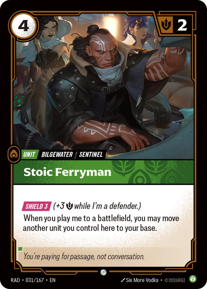 Stoic Ferryman (Radiance)(RAD-031/167)(C)