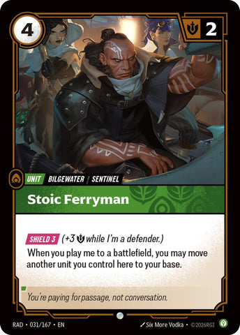 Stoic Ferryman (Radiance)(RAD-031/167)(C)