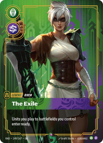 Riven, The Exile (Foil) (Radiance)(RAD-149/167)(R)
