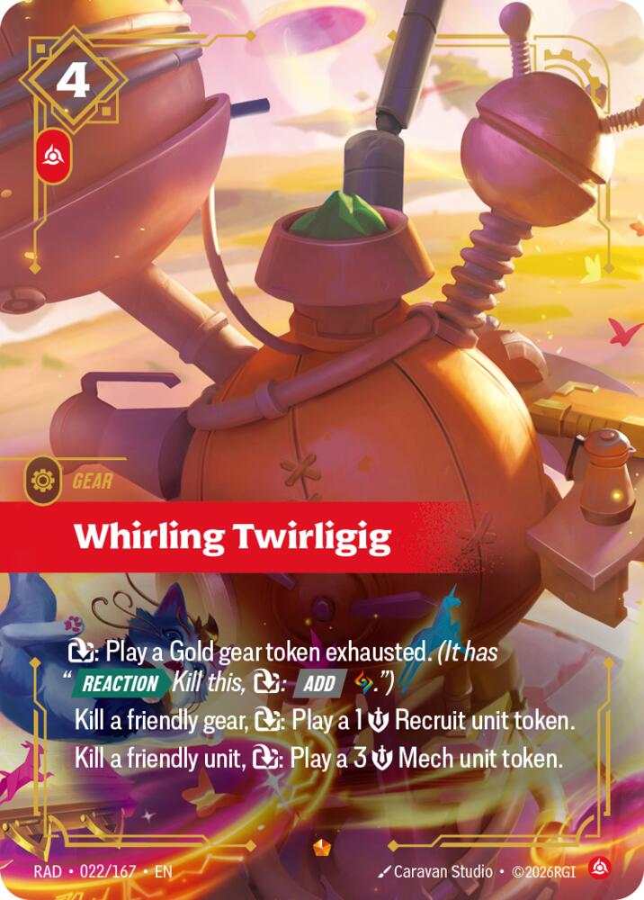 Whirling Twirligig (Foil) (Radiance)(RAD-022/167)(E)
