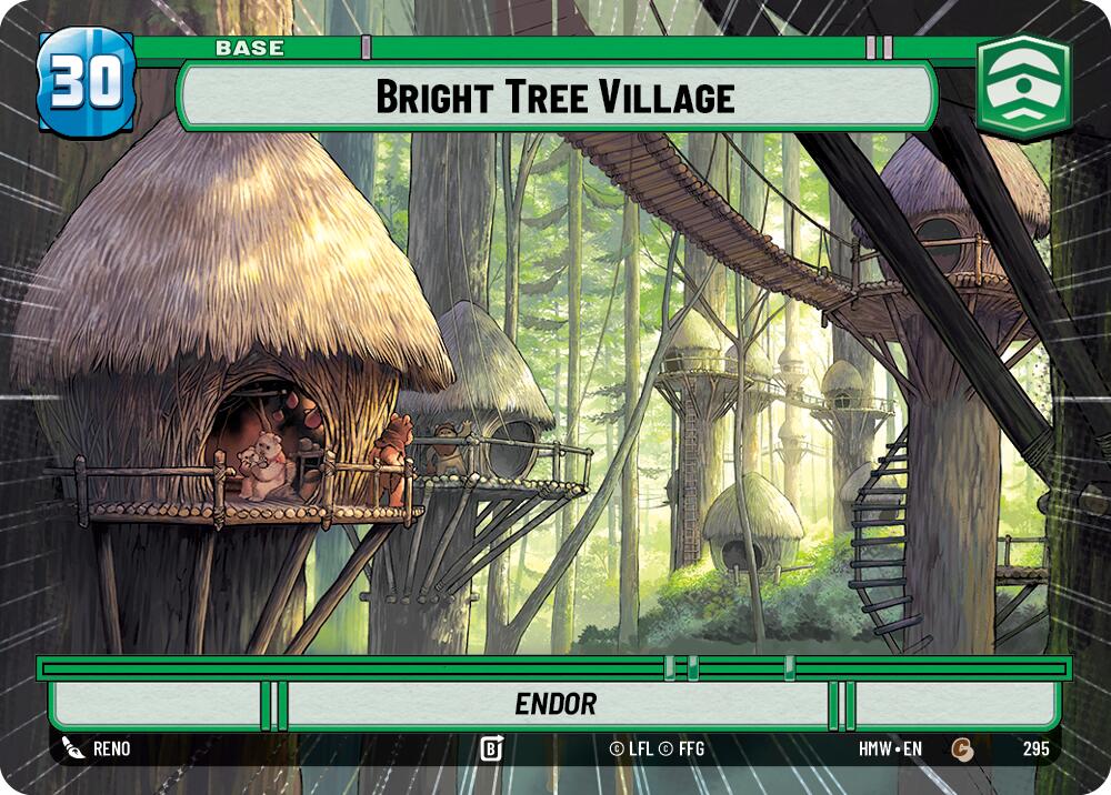 Bright Tree Village // Shield [Hyperspace] (Homeworlds)(HMW-295 // T06/05)(C)