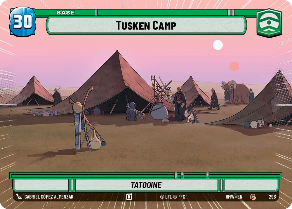 Tusken Camp // Weakness [Hyperspace] (Homeworlds)(HMW-298 // T07/05)(C)