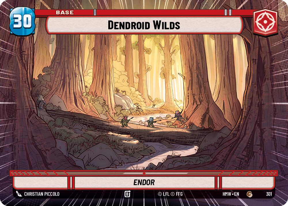 Dendroid Wilds // Shield [Hyperspace] (Homeworlds)(HMW-301 // T06/05)(C)