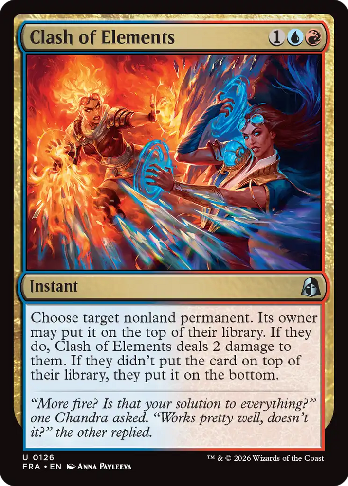 Clash of Elements (Reality Fracture)(FRA-126)(U)