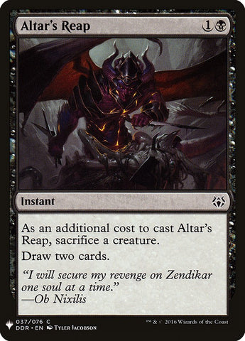 Altar's Reap [Mystery Booster]
