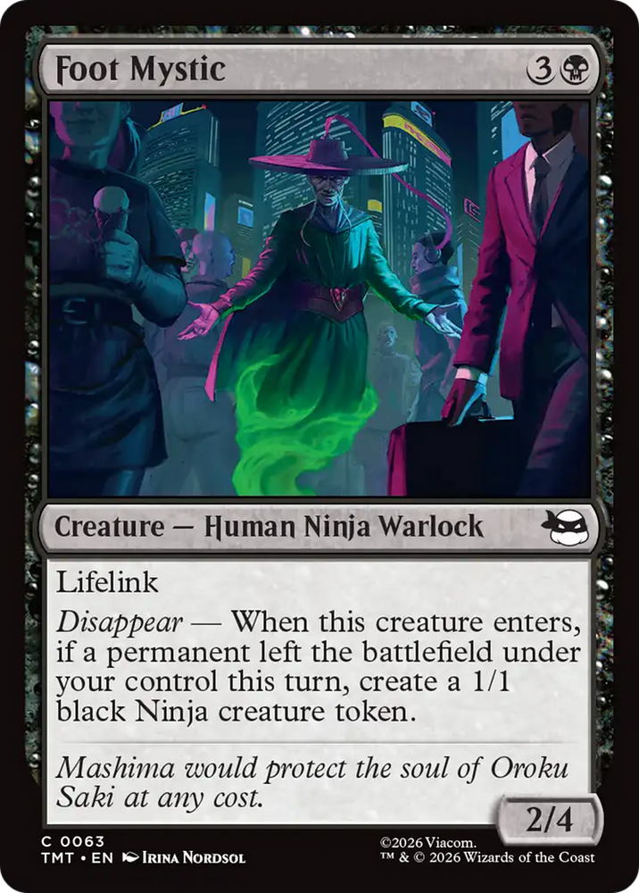Foot Mystic [Teenage Mutant Ninja Turtles]