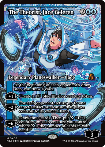 The Theorist, Jace Beleren [Showcase] [Foil] (Reality Fracture)(FRA-405)(M)
