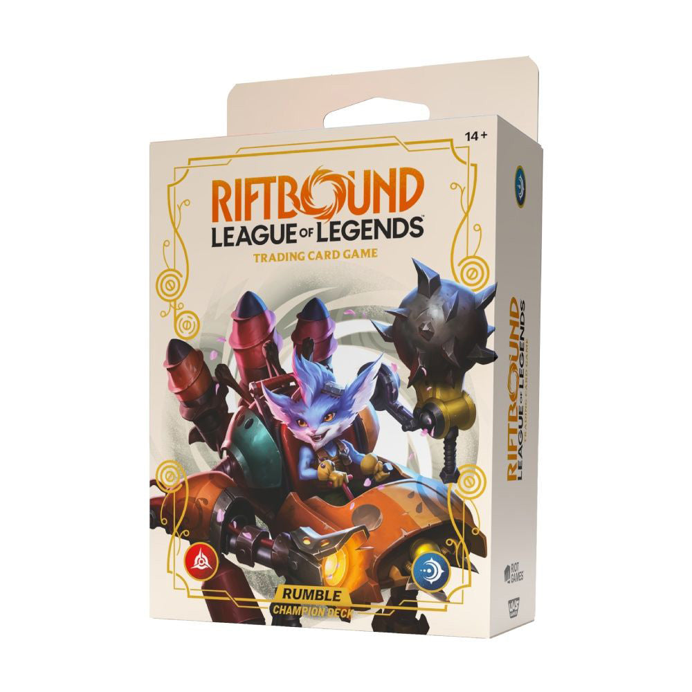 League of Legends - TCG - Riftbound Spiritforged Champions Deck - Rumble