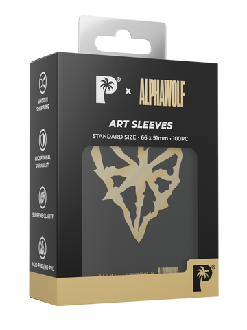 Limited Edition Art Sleeves - Standard Size - POG X Alpha Wolf
