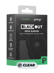 Blackout Deck Sleeves - Standard Size - Black