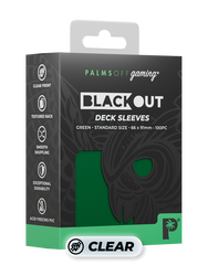 Blackout Deck Sleeves - Standard Size - Green