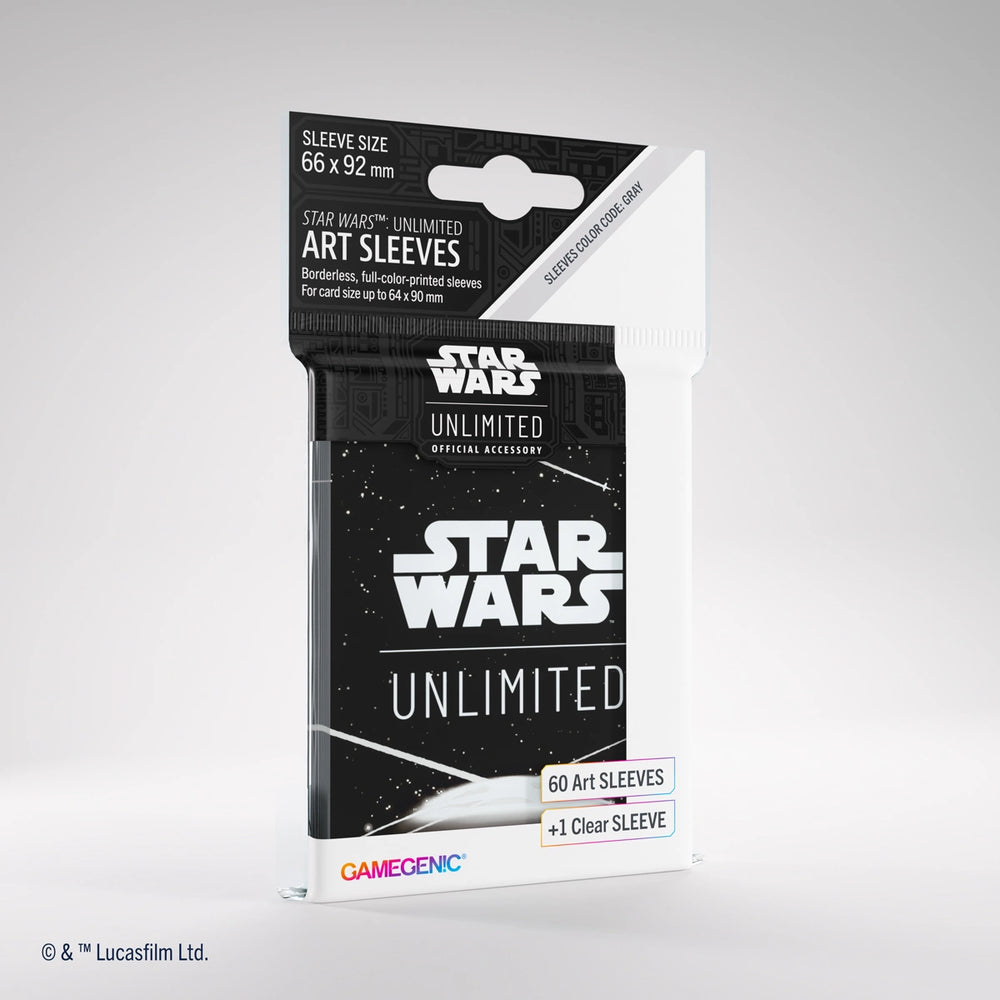 STAR WARS™: UNLIMITED PREMIUM ART SLEEVES- Card Back White