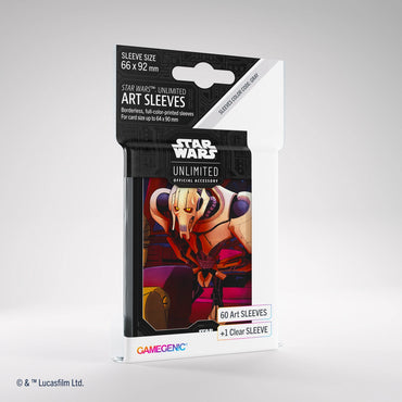 STAR WARS™: UNLIMITED PREMIUM ART SLEEVES- General Grievous