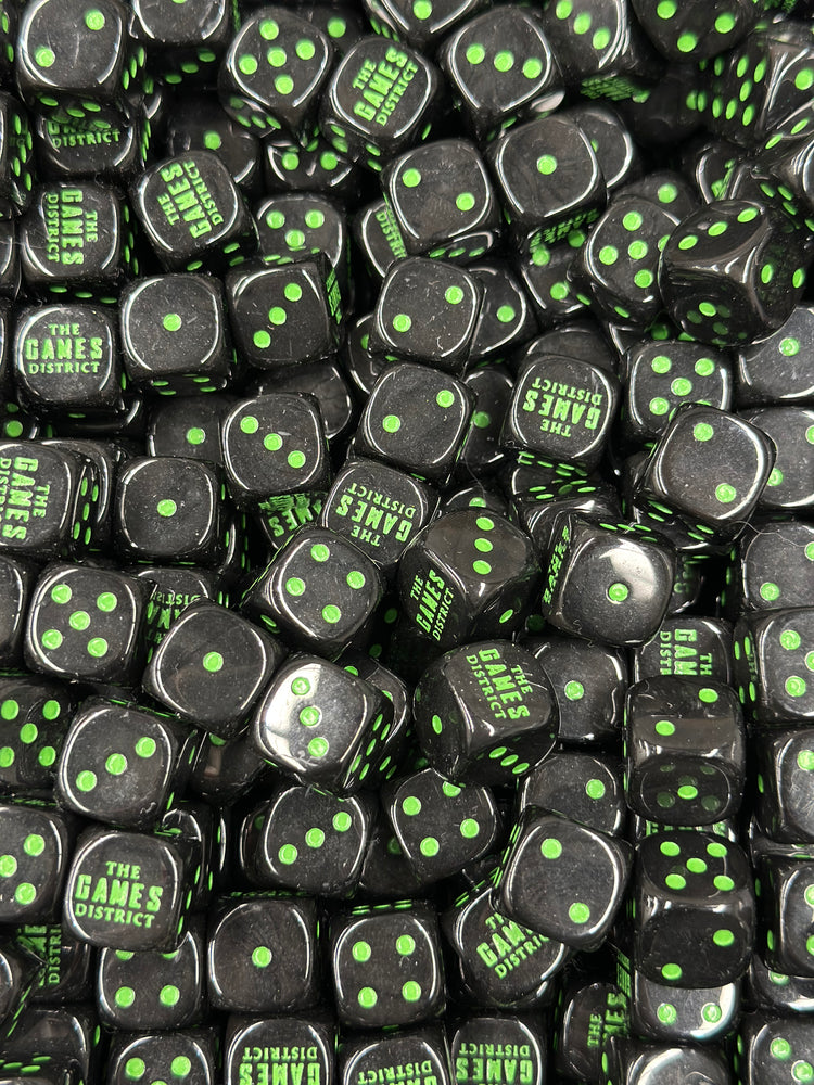 16mm "The Games District" Dice