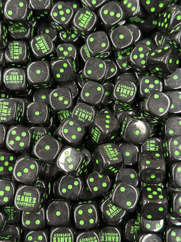 16mm "The Games District" Dice