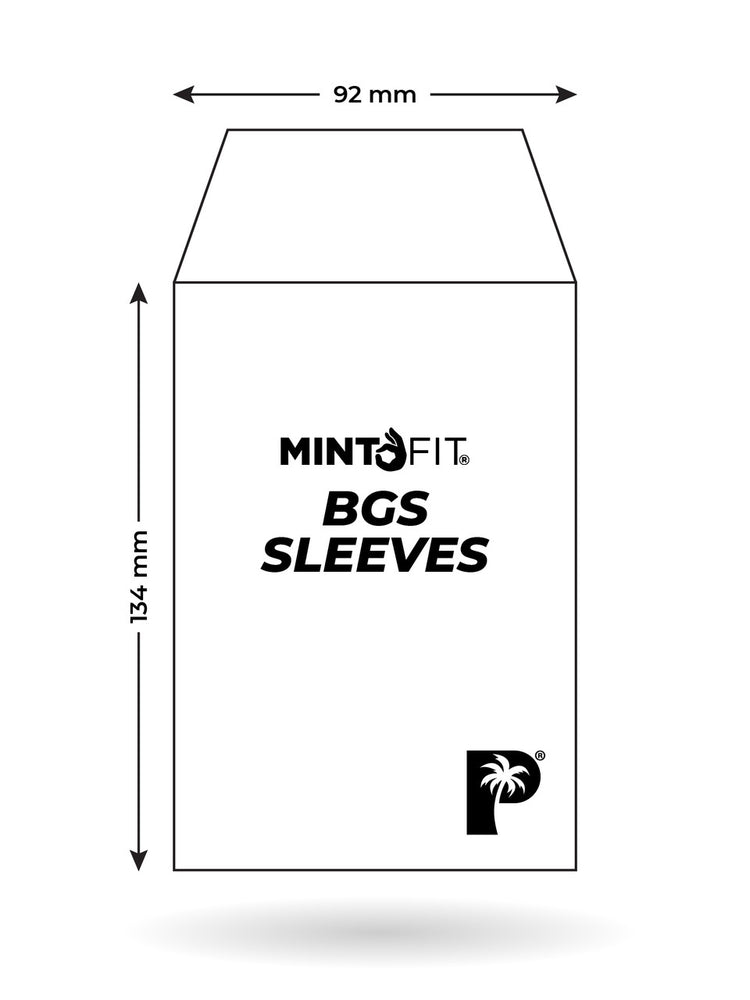 MintFit BGS Graded Card Sleeves - Regular 100pc