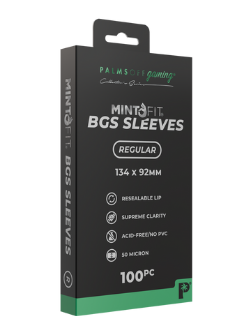 MintFit BGS Graded Card Sleeves - Regular 100pc